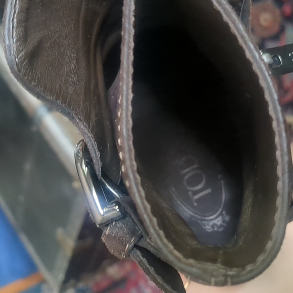 Tod's brown suede boots - Picture 6 of 9